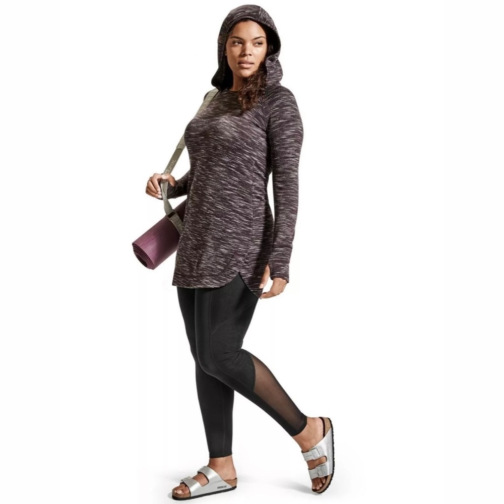 Athleta High Rise Mesh Tux Chaturanga Tights
